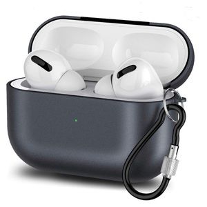 Metal AirPods Pro Case in Dark Grey with Clasp